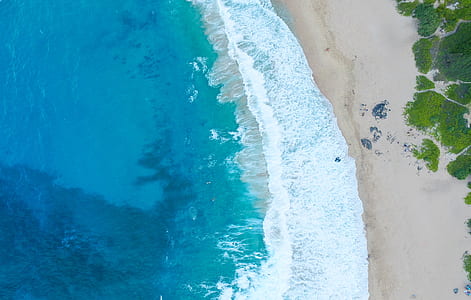 aerial view of beach thumbnail