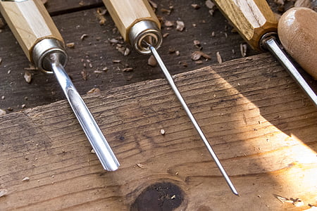 brown and silver wood carving tools thumbnail