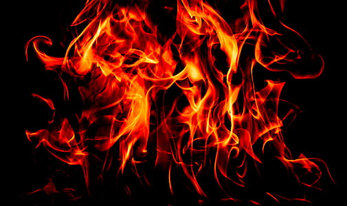 red flame digital wallpaper thumbnail
