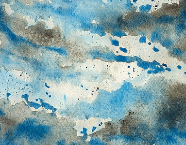 blue, brown, and white textile thumbnail