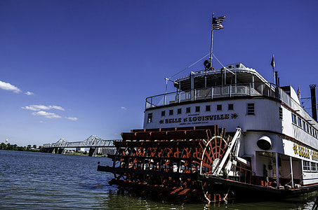 Riverboat Barge in Louisville, Kentucky thumbnail