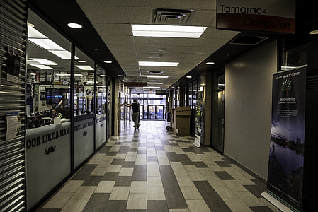 Inside of the shopping center in Yellowknife thumbnail