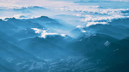 top view of mountains thumbnail
