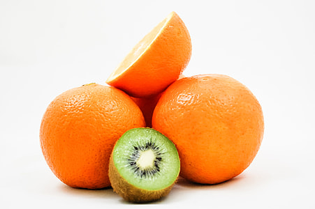 sliced orange and kiwi fruits thumbnail