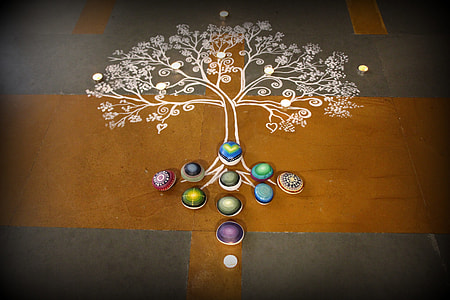 Tree of Life wall art decoration thumbnail