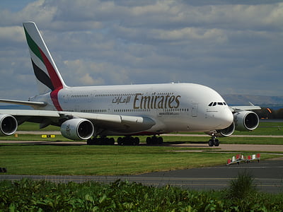 Emirates airplane on board thumbnail