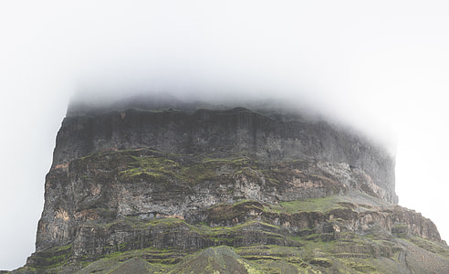 mountain range with clouds during daytime thumbnail