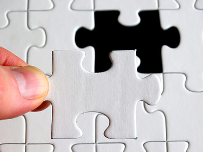 white jigsaw puzzle thumbnail