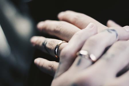 two person with wedding rings thumbnail