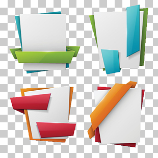 Web banner, Creative Box design templates, file folders PNG clipart