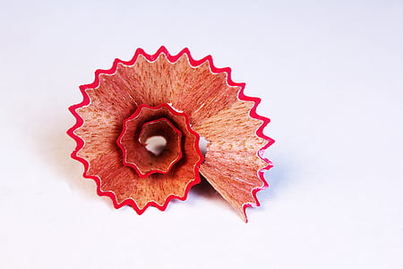 red pencil peel closeup photo thumbnail