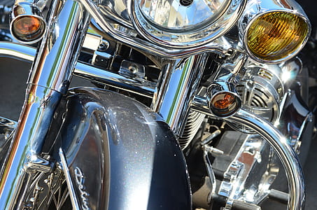 silver motorcycle thumbnail