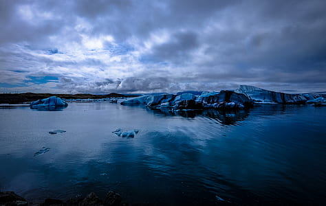cold, iceberg, snow, dawn thumbnail