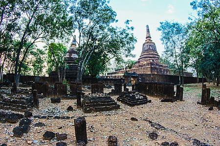Photo of Brown Concrete Temple thumbnail