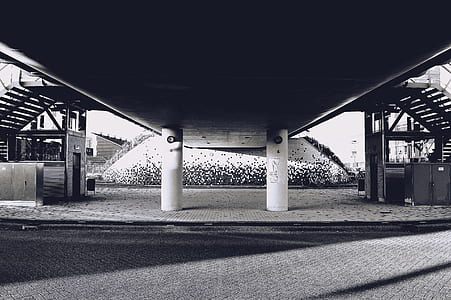 road, landscape, street, dark thumbnail