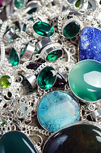 green gemstone jewelry lot thumbnail