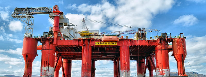 clouds, crane, technology, outdoors thumbnail