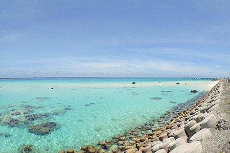 sea, beach, blue, nature thumbnail