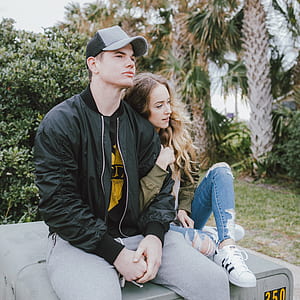 couple sits together thumbnail