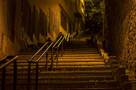 architectural photography of stairs thumbnail