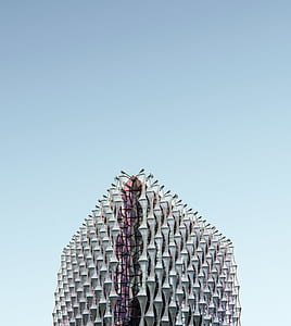 close-up photography of spiral buildings thumbnail