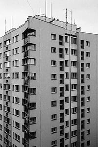 architectural photography of gray building thumbnail