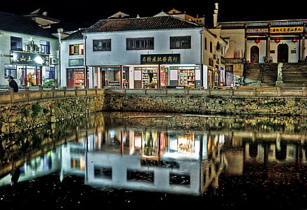 Reflection of Built Structure in Water thumbnail