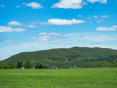 green mountain and lawn thumbnail