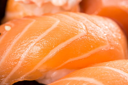 sushi, niguiri, japanese, salmon thumbnail