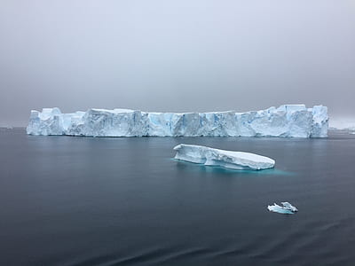 Landscape Photography of Glacier on Ocean thumbnail