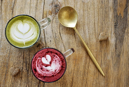 flat lay photography of coffee art thumbnail