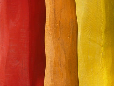 red, orange, and yellow abstarct painting thumbnail