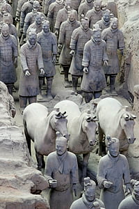 photography of Terracotta armies thumbnail