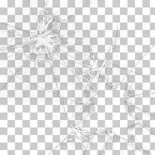 Symmetry Line Structure Point Pattern, Glass cracks, close-up photo of broken glass PNG clipart