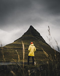person facing green mountain thumbnail