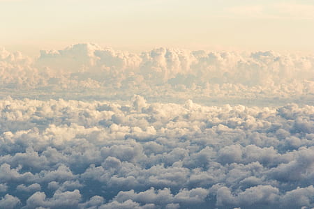 white clouds at daytime thumbnail