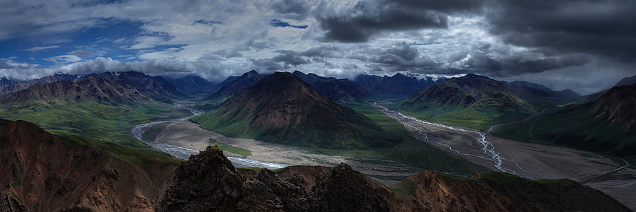 brown mountains digital poster thumbnail