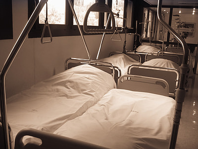 white hospital bed thumbnail