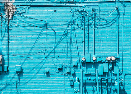 electric meters on wall during daytime thumbnail