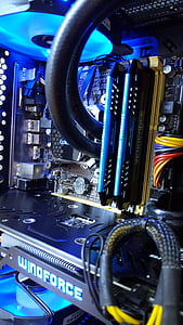 turned-on computer tower thumbnail