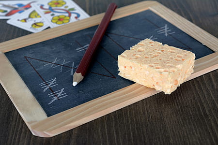 rectangular brown framed chalkboard thumbnail