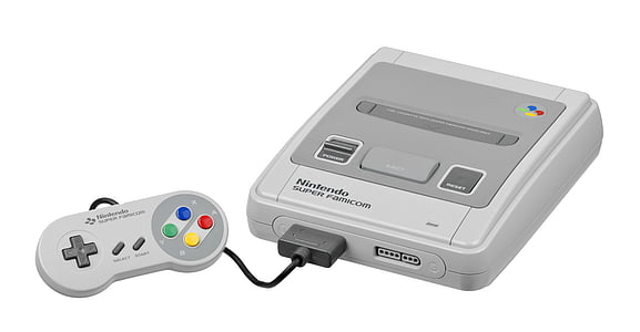 gray and white Nintendo console thumbnail