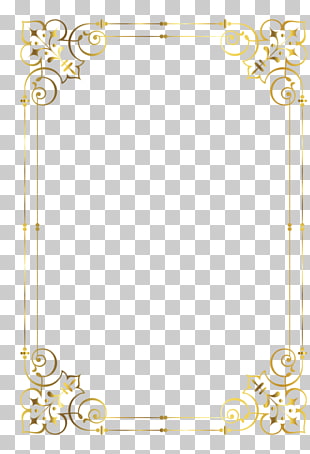 Frame, Gold frame, gold photo frame illustration PNG clipart