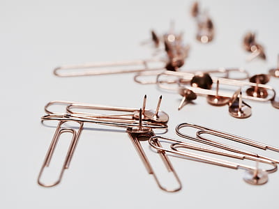 macro photo of grey metal pins thumbnail