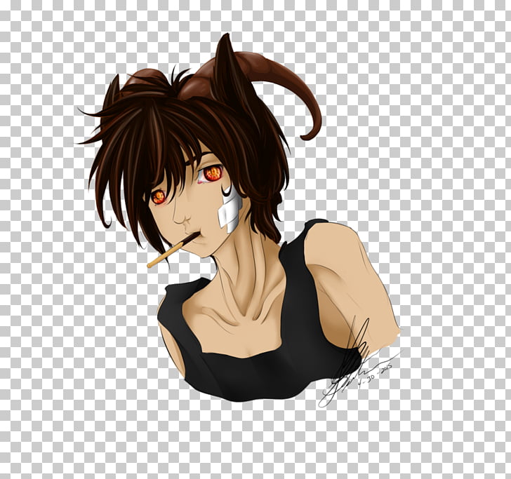 Black Hair Mangaka Brown Hair Mammal Anime Png Clipart Free