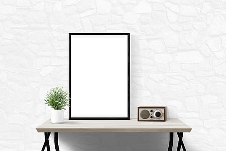 rectangular beige wooden vanity table thumbnail