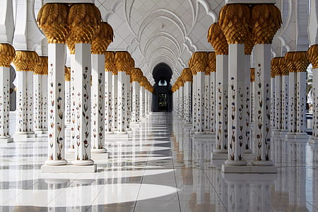 white and brown concrete building interior thumbnail