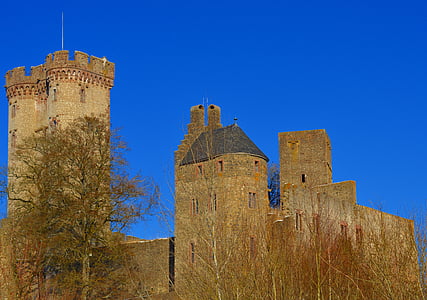 photography of brown house under blue sky at daytime thumbnail