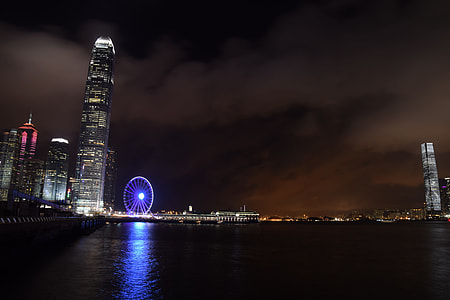 Hong Kong Harbour, Night View thumbnail