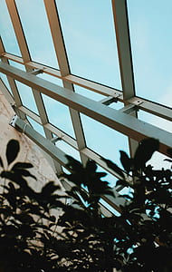 gray steel frame mounted on window thumbnail